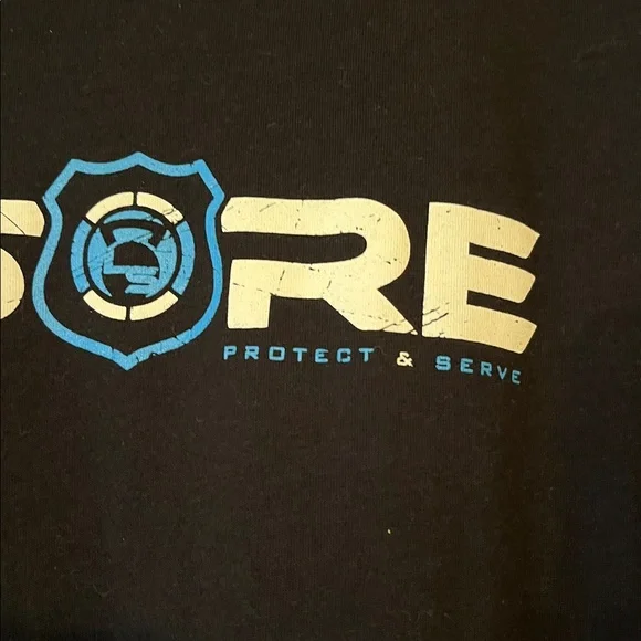 Men's Livesore "Protect & Serve" tee shirt - Picture 4 of 8